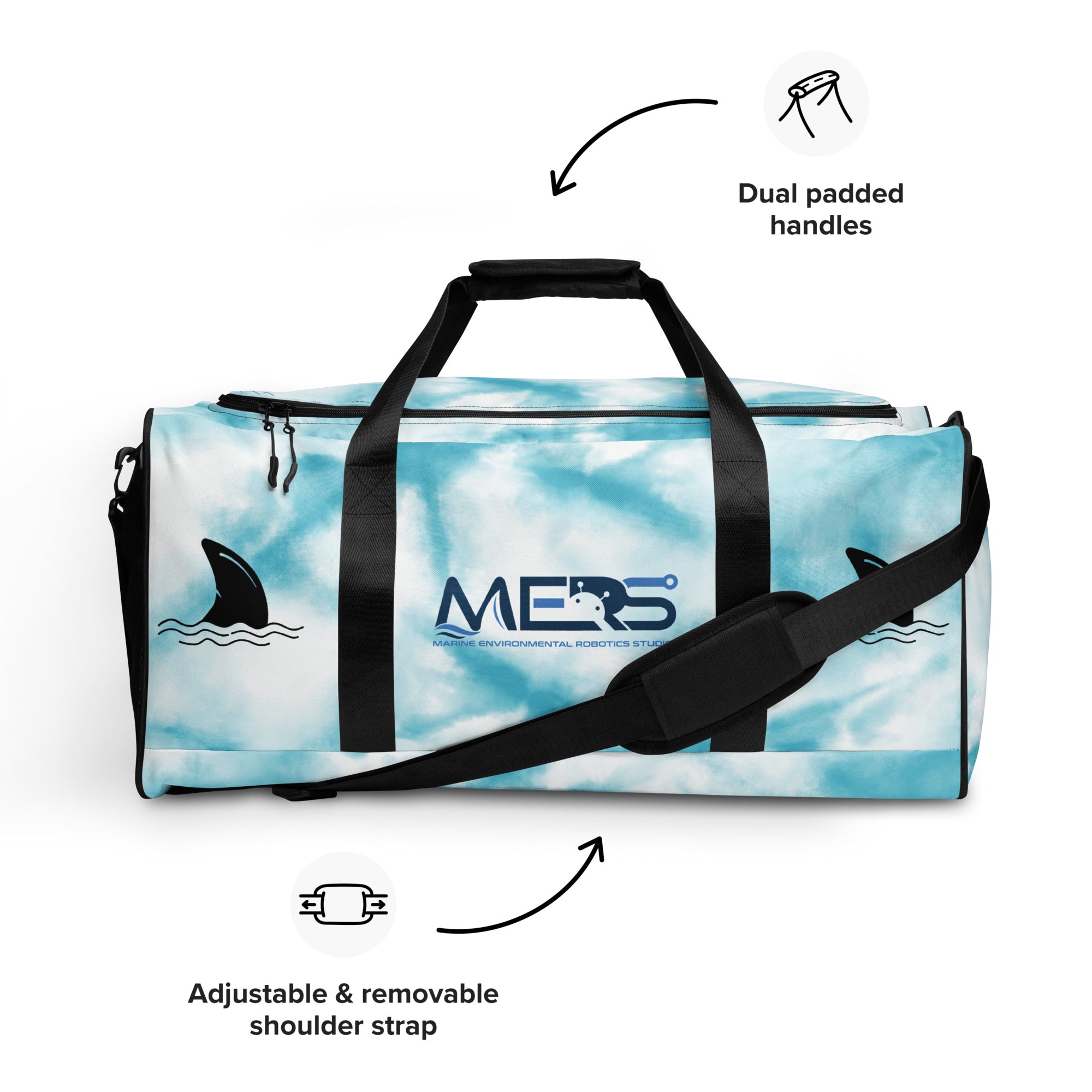 MERS Shark Duffle bag