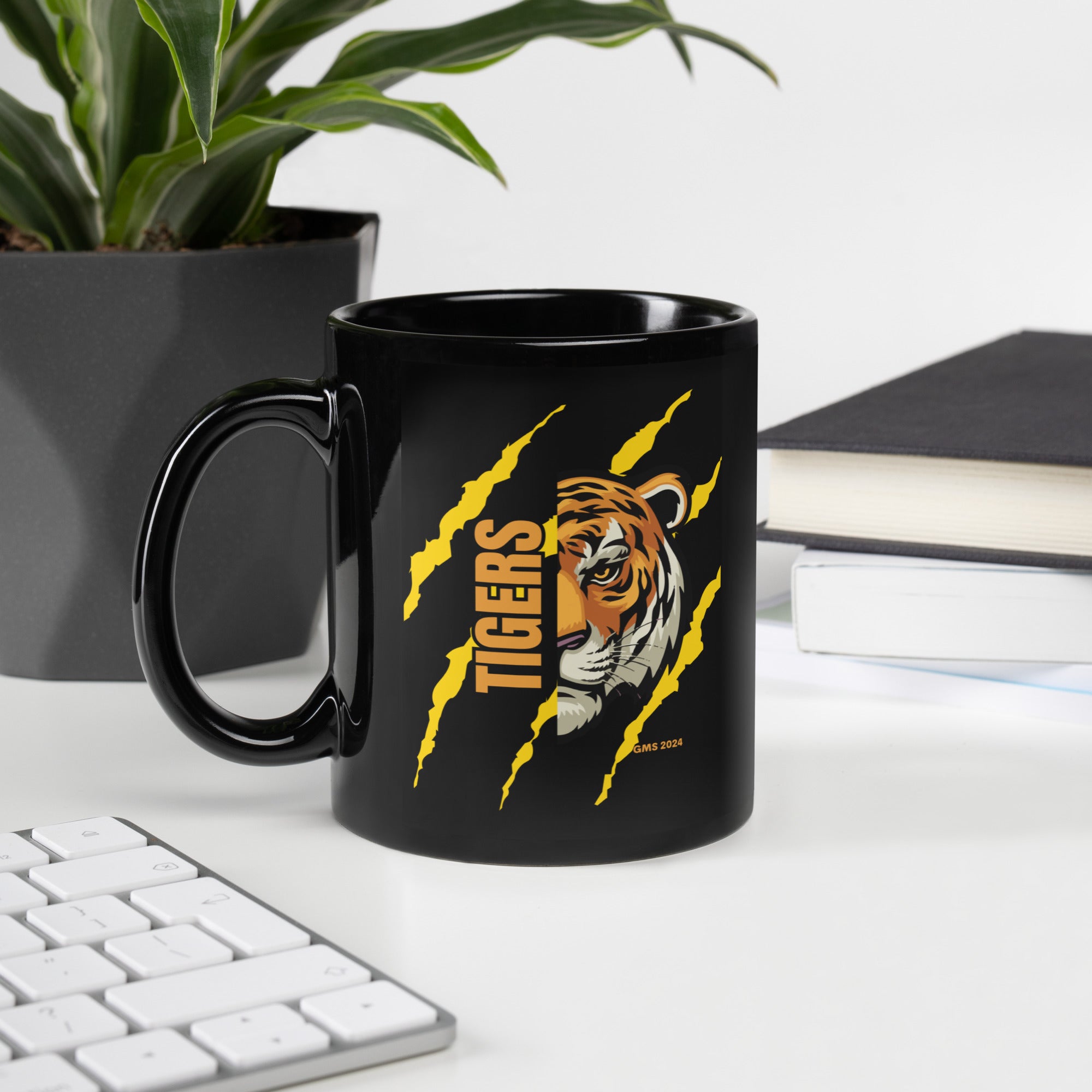 GMS Black Glossy Mug