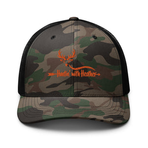 HWH Logo Camouflage trucker hat