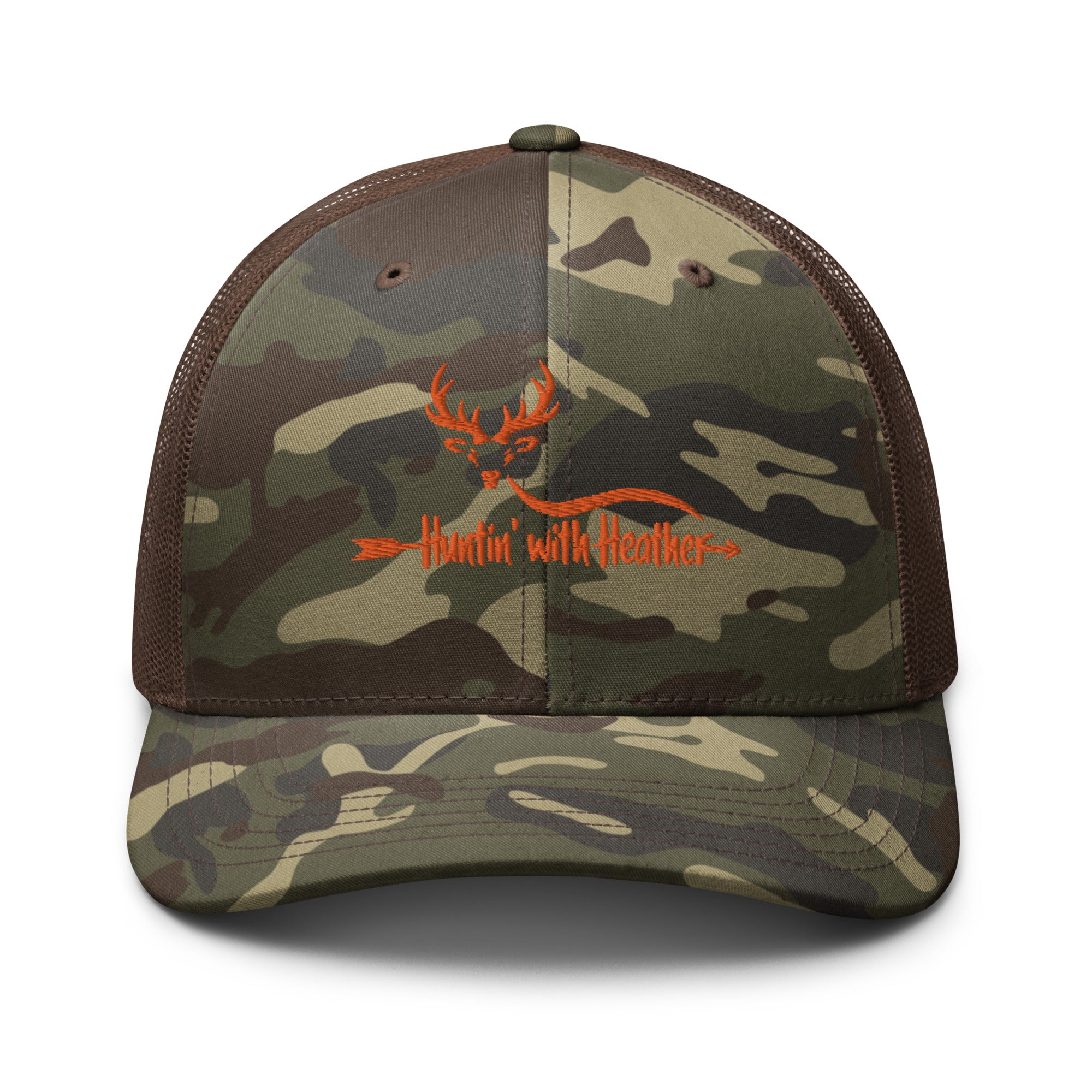 HWH Logo Camouflage trucker hat