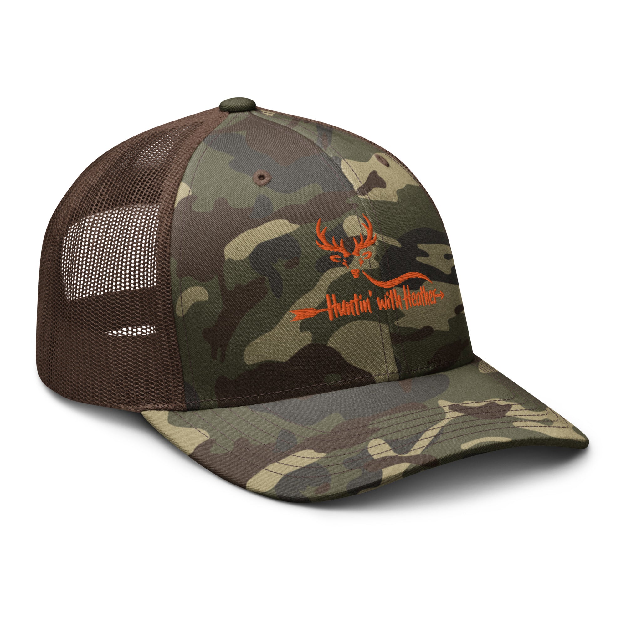 HWH Logo Camouflage trucker hat