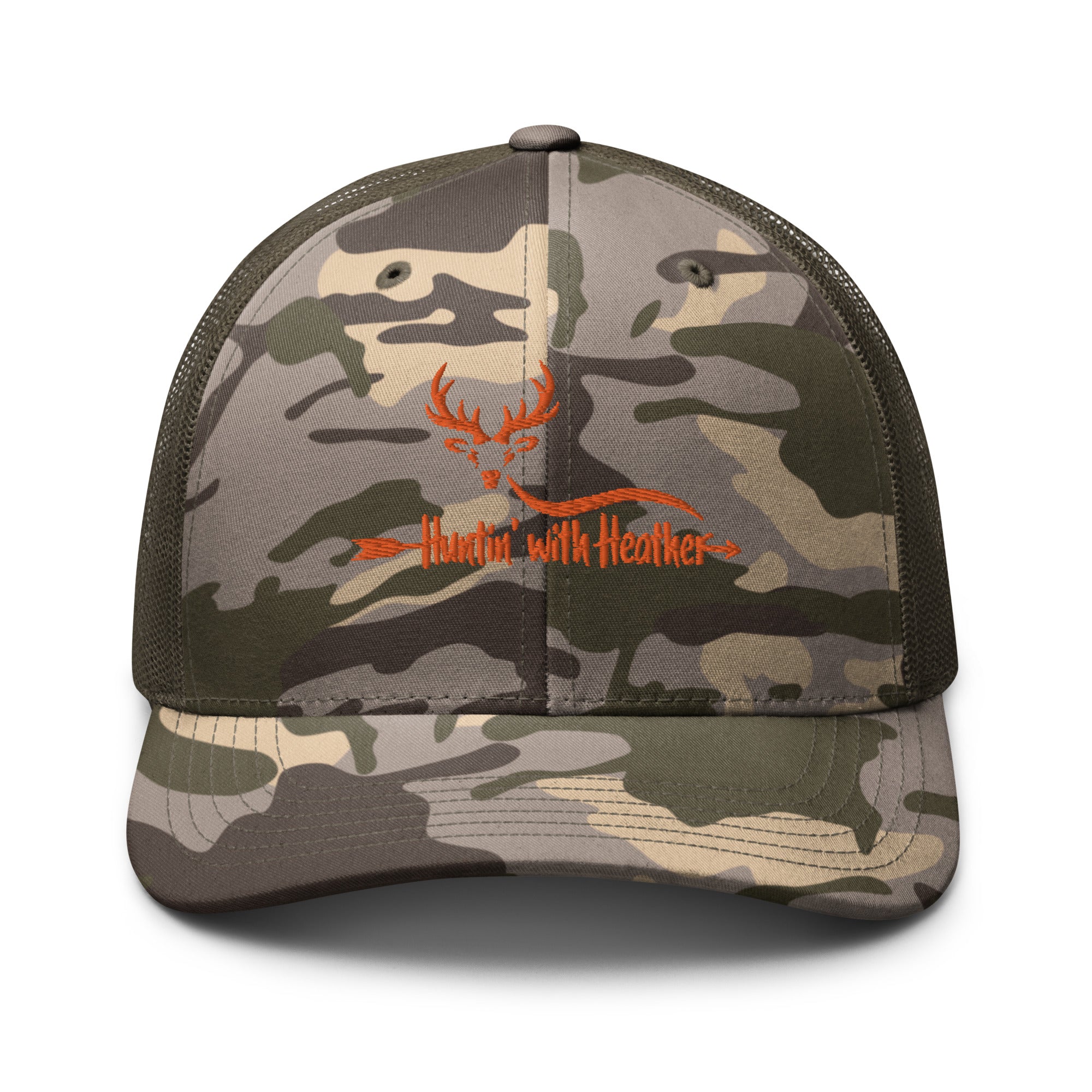 HWH Logo Camouflage trucker hat