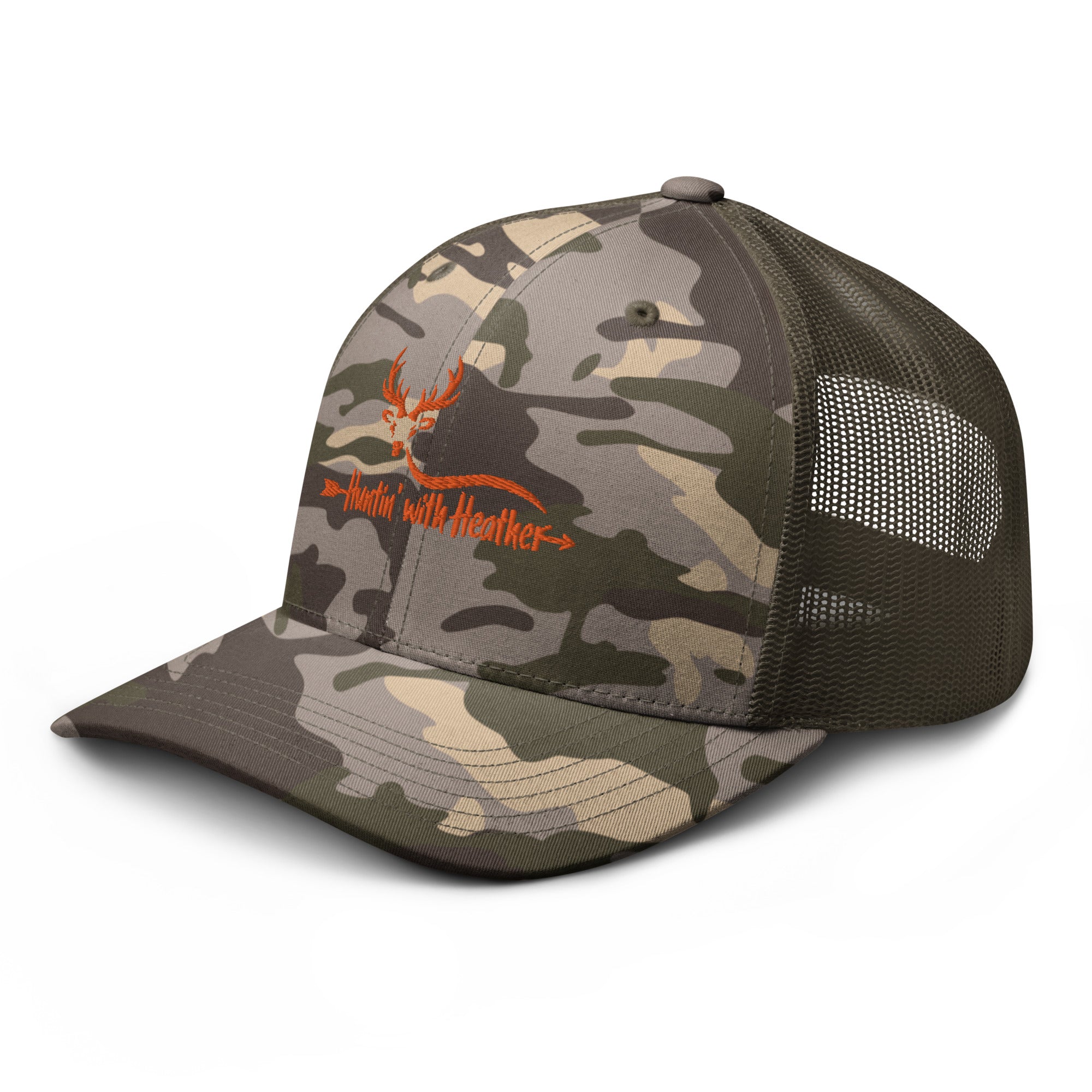 HWH Logo Camouflage trucker hat