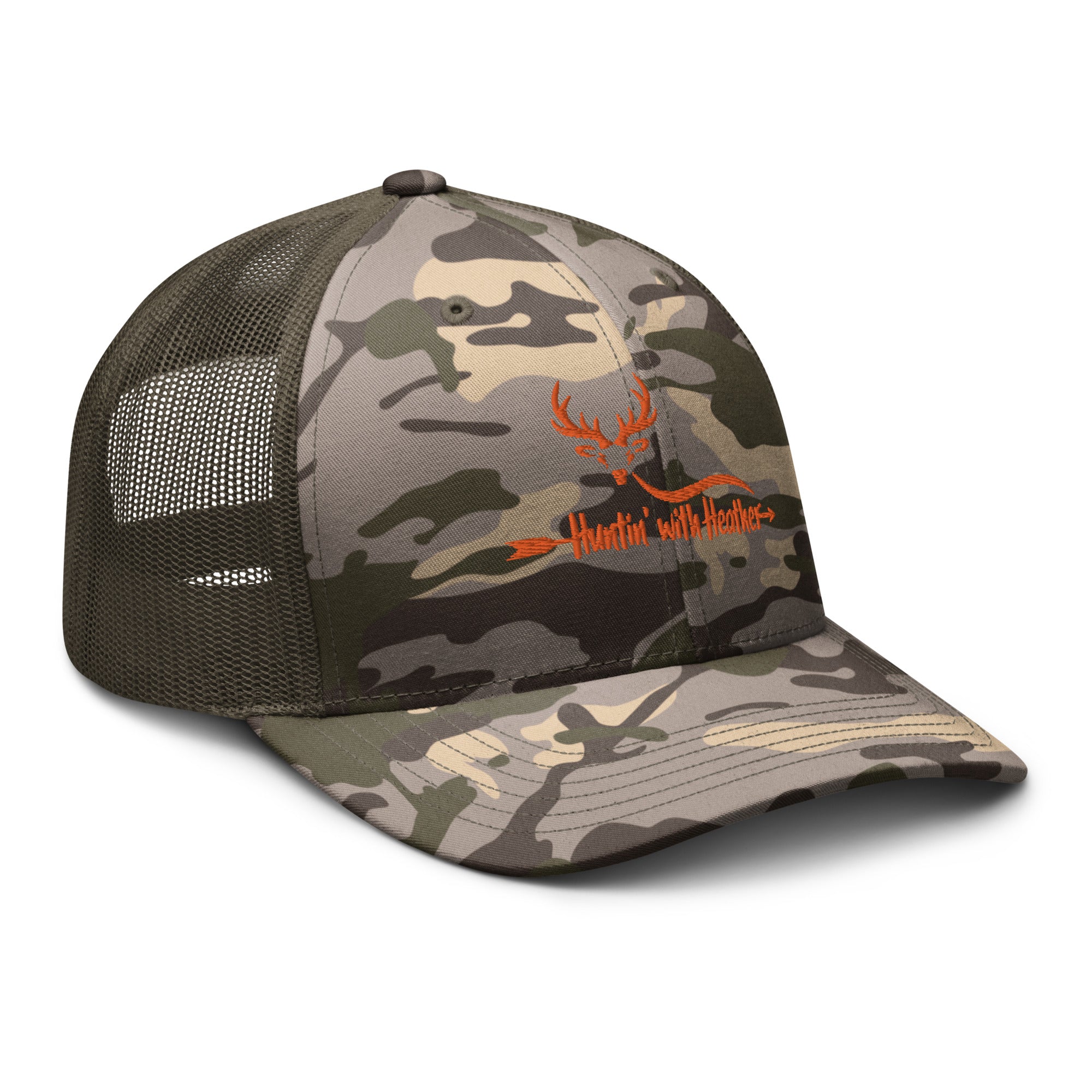 HWH Logo Camouflage trucker hat