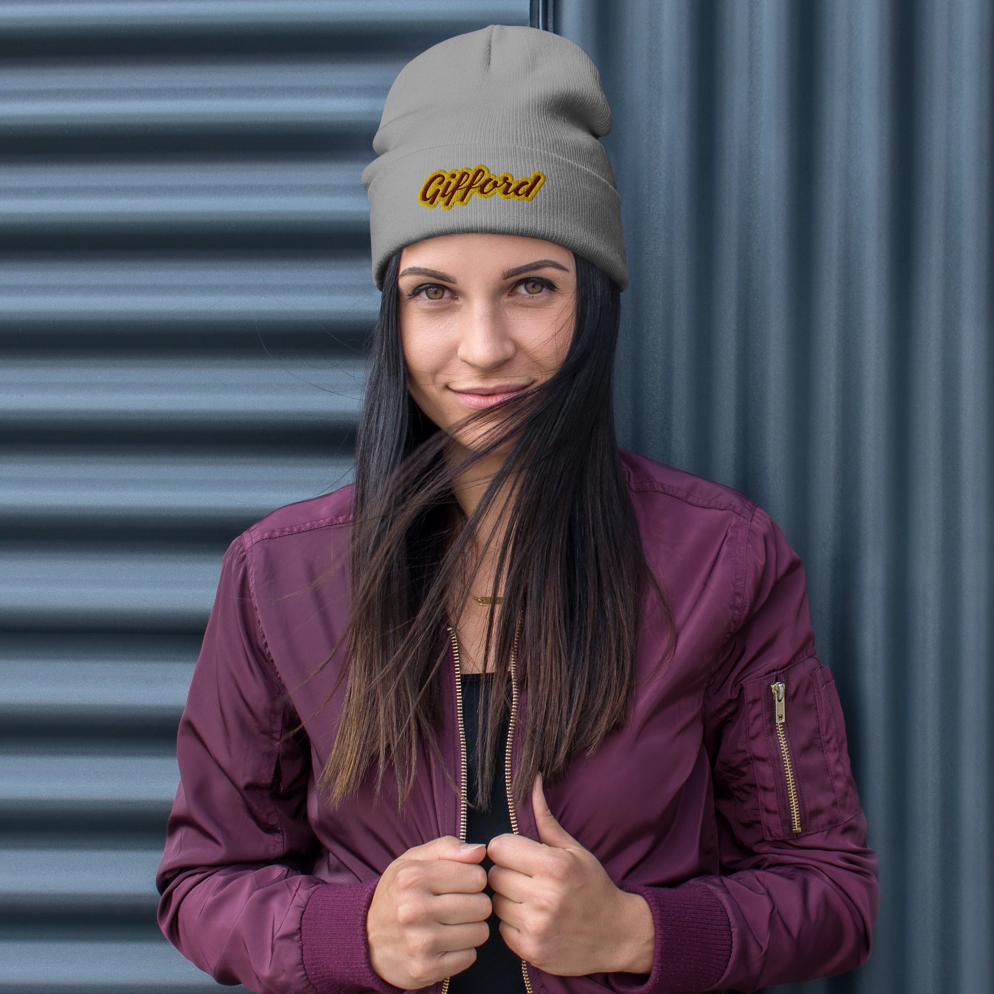 GMS Embroidered Beanie