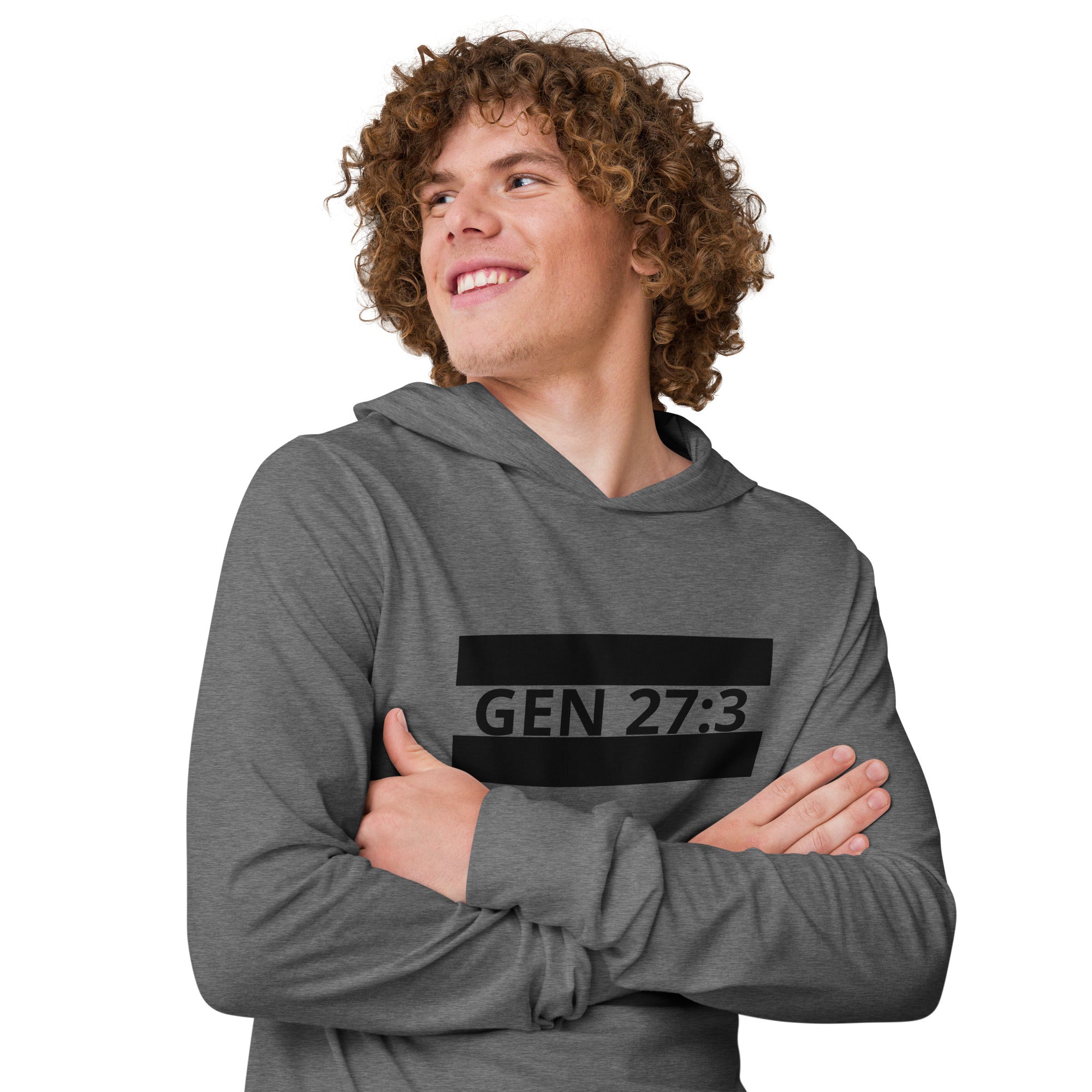 HWH- Genesis 27:3 Unisex Hooded long-sleeve tee