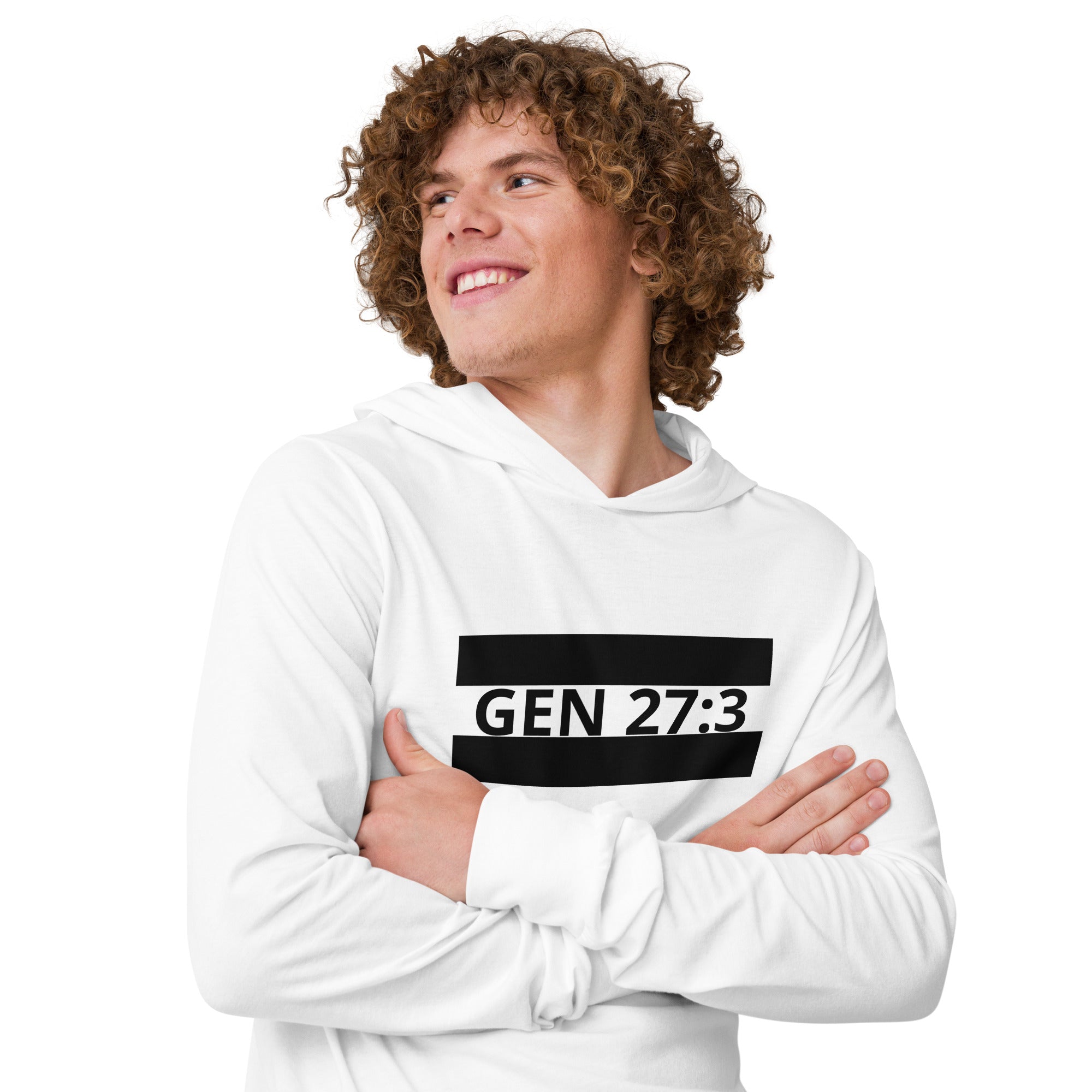 HWH- Genesis 27:3 Unisex Hooded long-sleeve tee