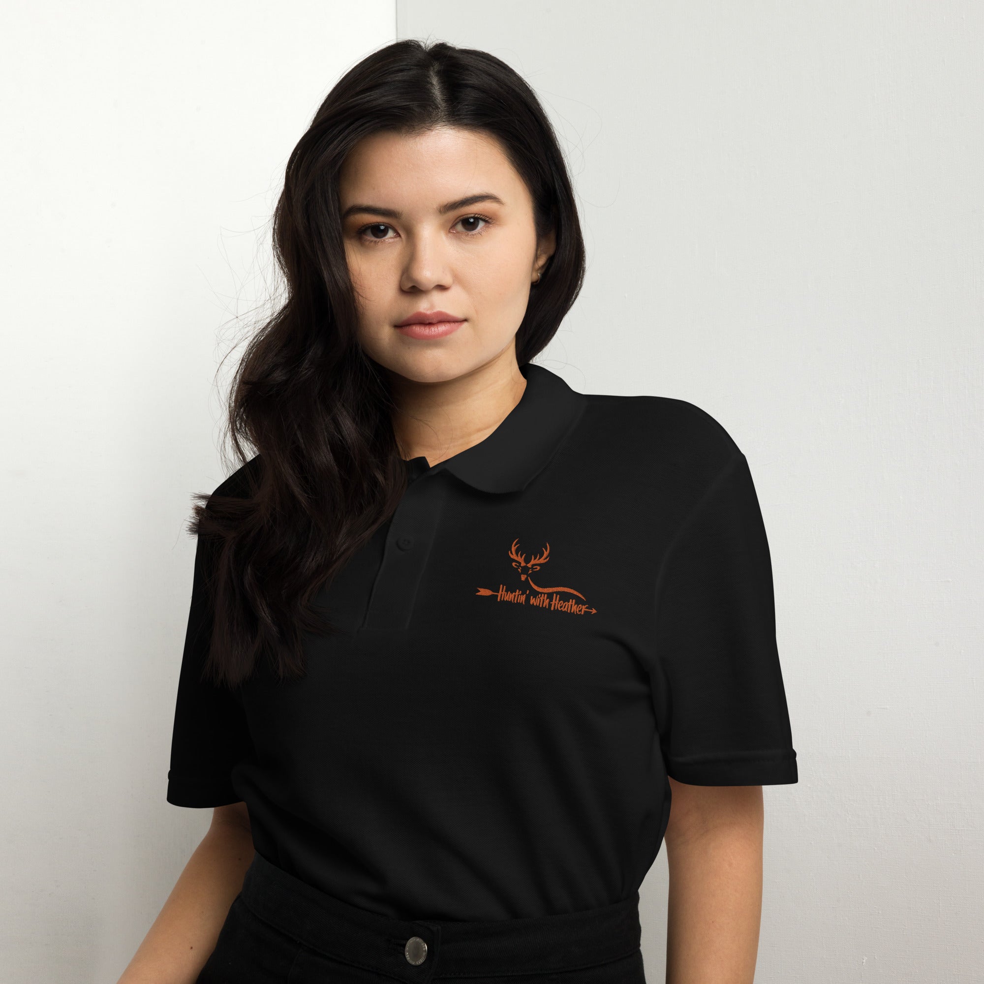 HWH Embroidered Unisex pique polo shirt