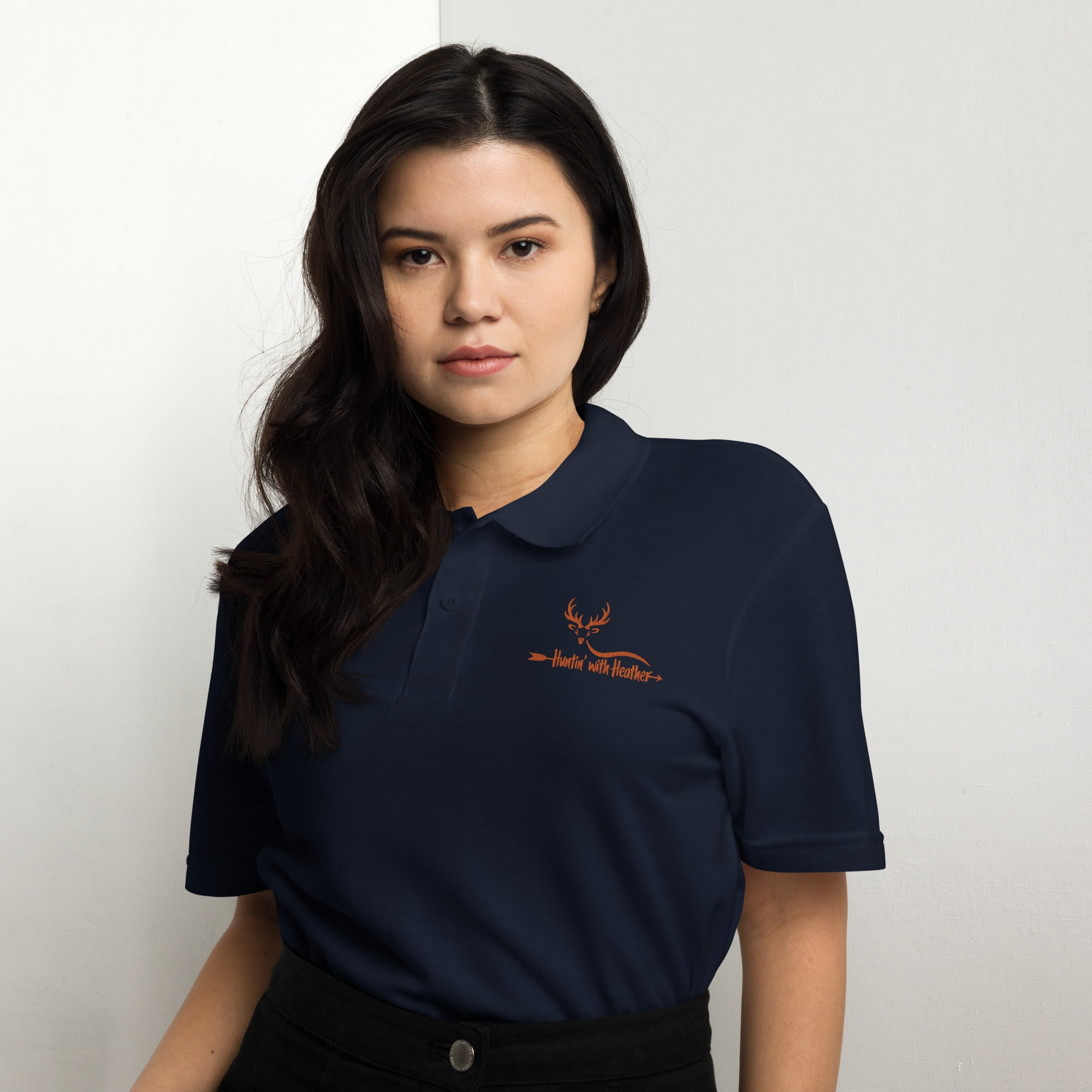 HWH Embroidered Unisex pique polo shirt