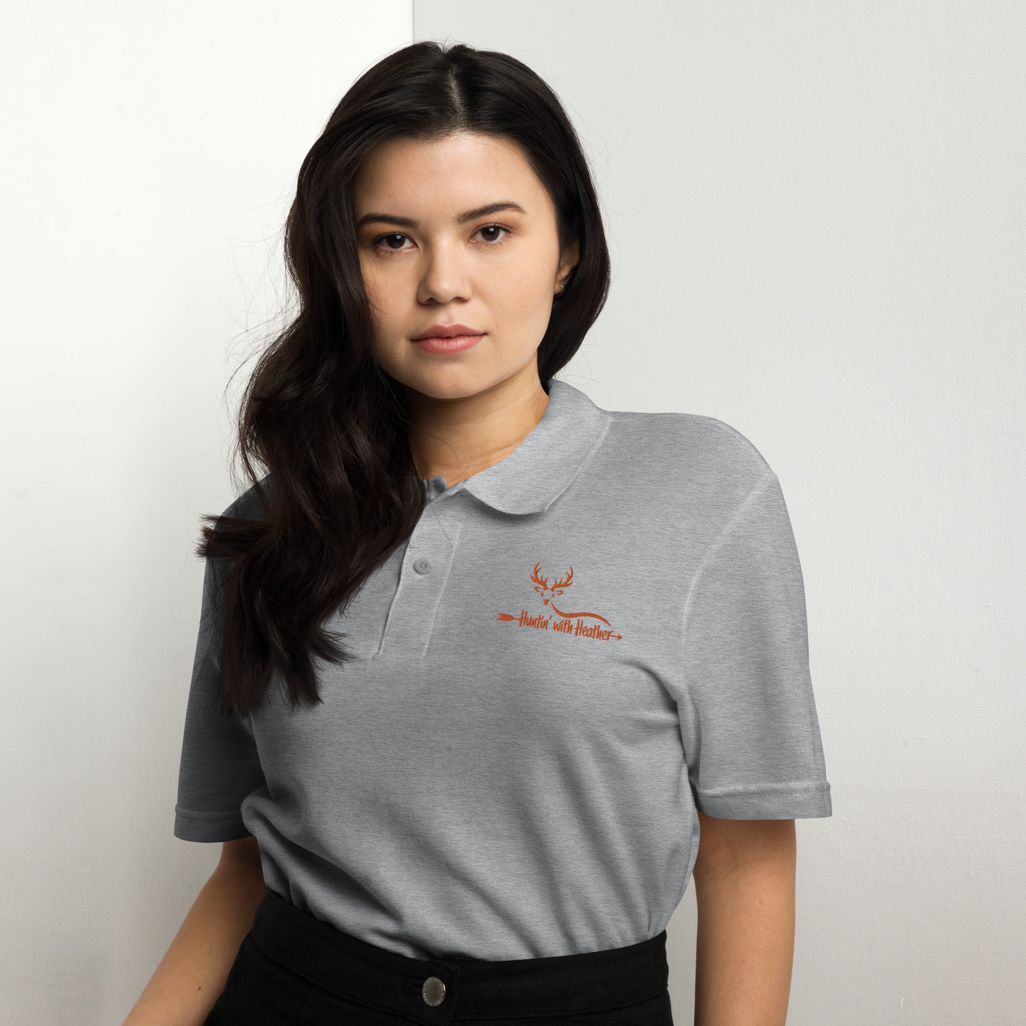 HWH Embroidered Unisex pique polo shirt