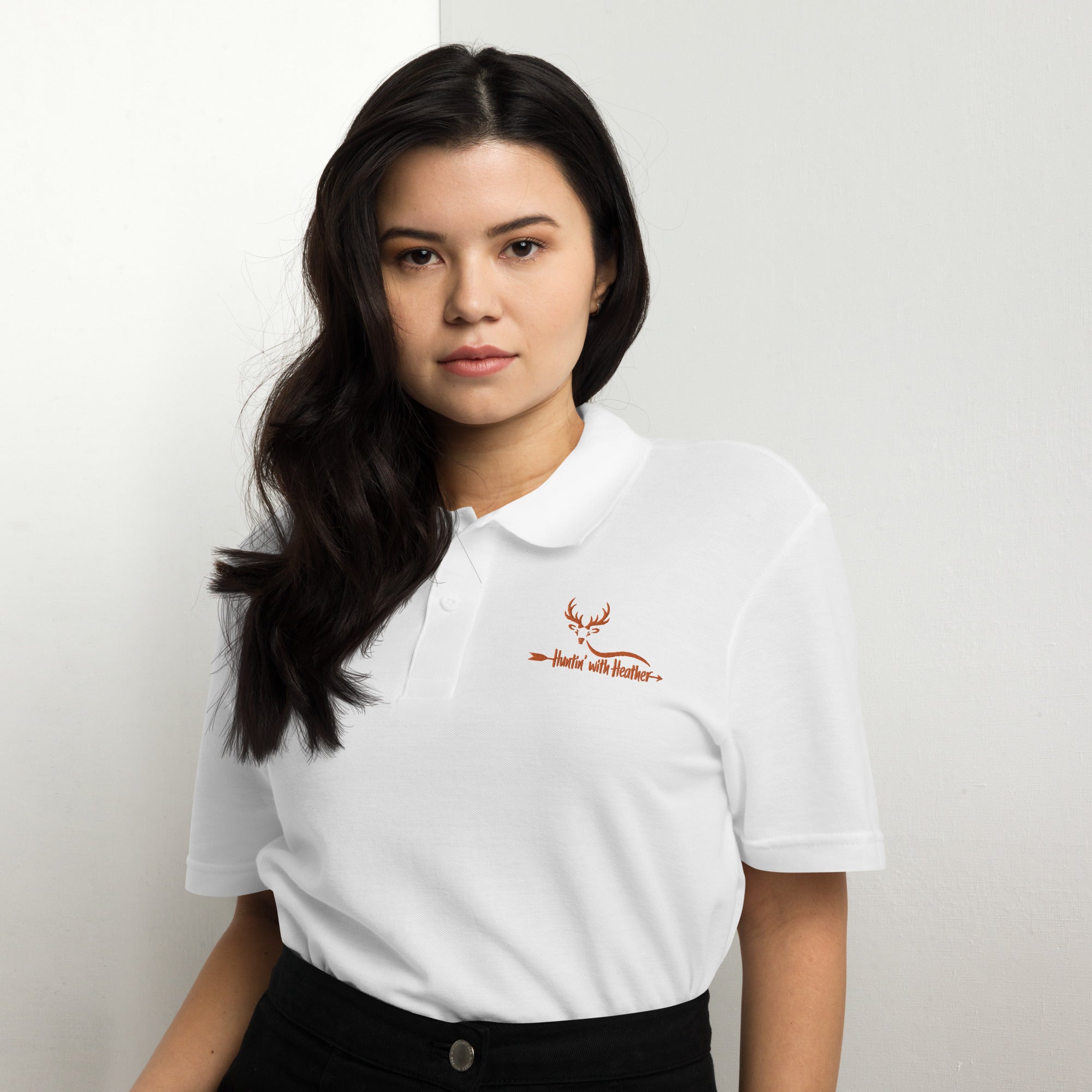 HWH Embroidered Unisex pique polo shirt