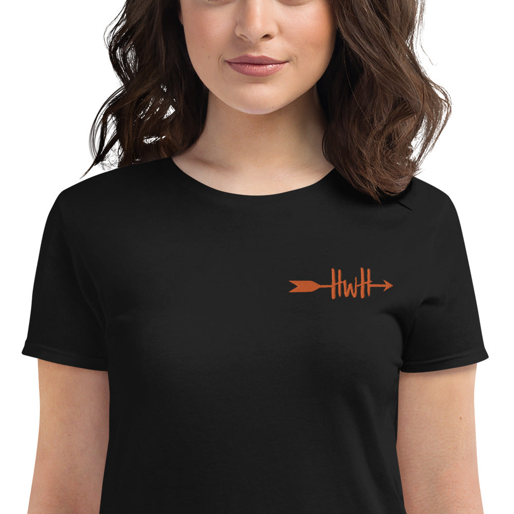 HWH Embroidered Women's short sleeve t-shirt