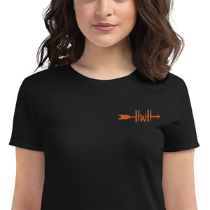 HWH Embroidered Women's short sleeve t-shirt