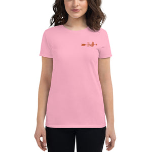 HWH Embroidered Women's short sleeve t-shirt