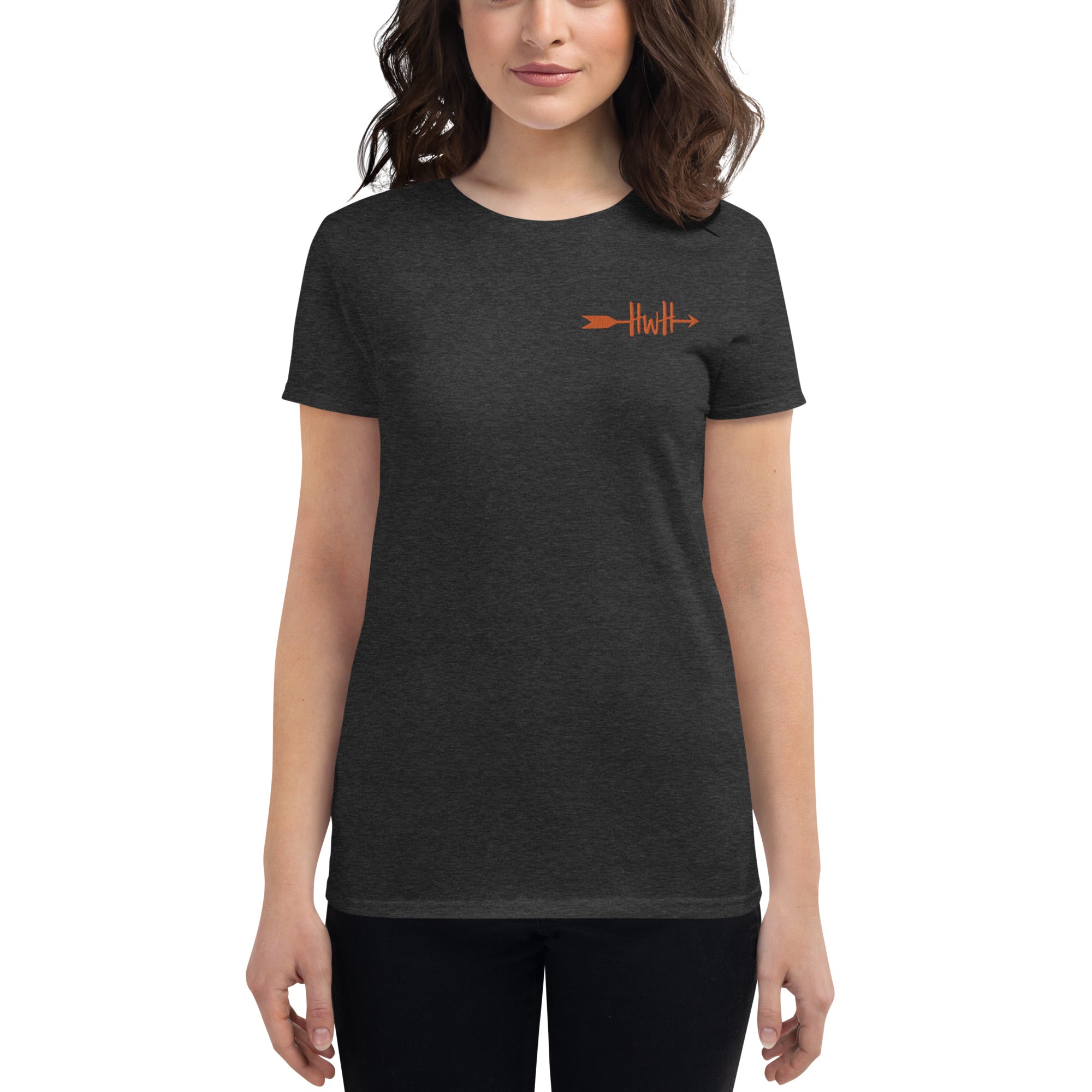 HWH Embroidered Women's short sleeve t-shirt