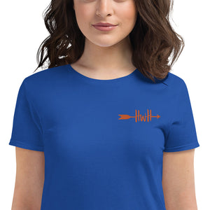 HWH Embroidered Women's short sleeve t-shirt