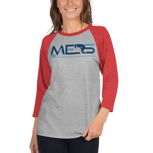 3/4 sleeve raglan shirt